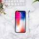 LoveCases Luxury Crystal iPhone X Case - Silver