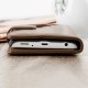 Olixar Genuine Leather LG V10 Wallet Case - Brown