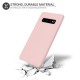 Olixar Samsung Galaxy S10 Soft Silicone Case - Pastel Pink