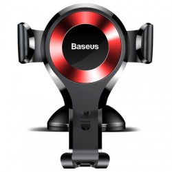 Baseus Osculum Gravity Universal Car Mount - Black / Red