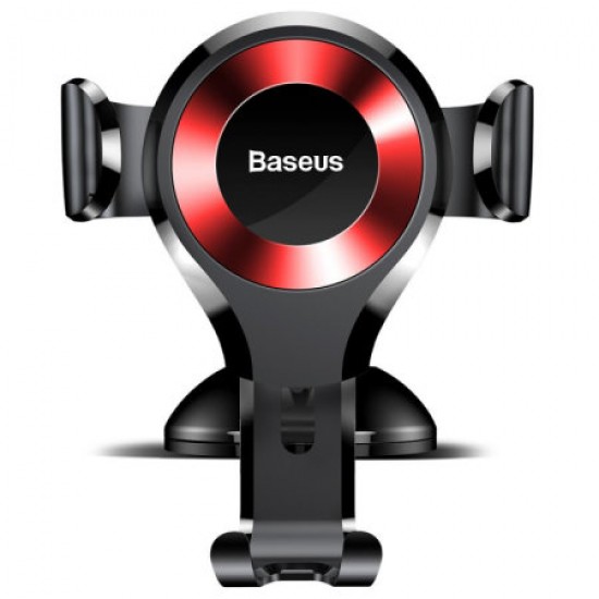 Baseus Osculum Gravity Universal Car Mount - Black / Red