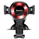 Baseus Osculum Gravity Universal Car Mount - Black / Red