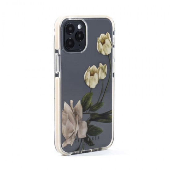Ted Baker Elderflower iPhone 12 Pro Max Anti-Shock Case - Clear