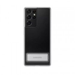 Official Samsung Galaxy S21 Ultra Clear Standing Cover - Transparent