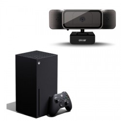 Olixar Xbox Series X / Series S HD 720p USB Webcam With Mic - Black