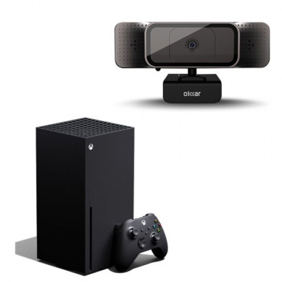 Olixar Xbox Series X / Series S HD 720p USB Webcam With Mic - Black