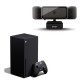 Olixar Xbox Series X / Series S HD 720p USB Webcam With Mic - Black