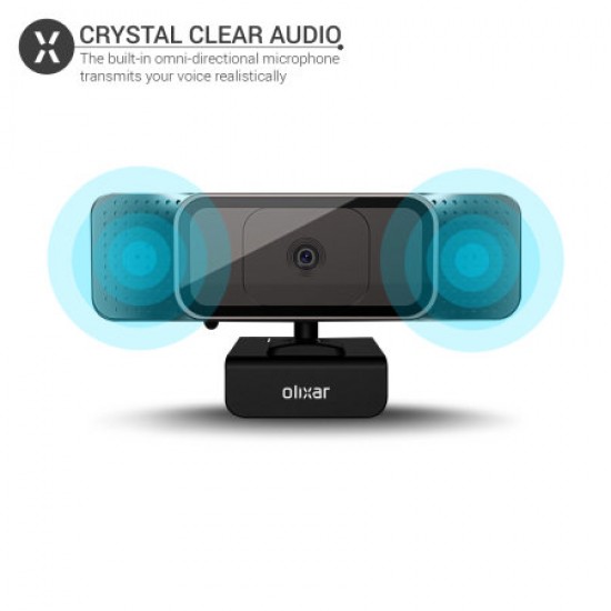 Olixar Xbox Series X / Series S HD 720p USB Webcam With Mic - Black