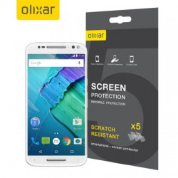Olixar Motorola Moto X Style Screen Protector 5-in-1 Pack