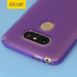 Olixar FlexiShield LG G5 Gel Case - Purple