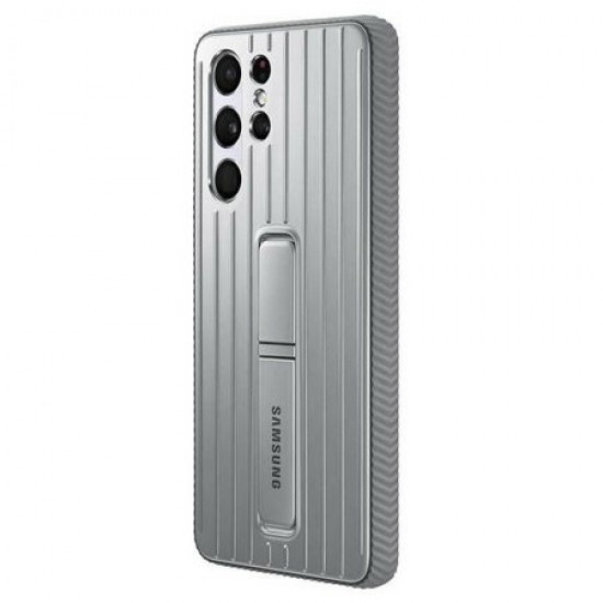 Official Samsung Galaxy S21 Ultra Protective Standing Case - Grey