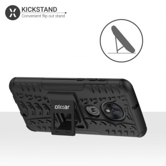 Olixar ArmourDillo Moto G7 Play Protective Case - US Version - Black