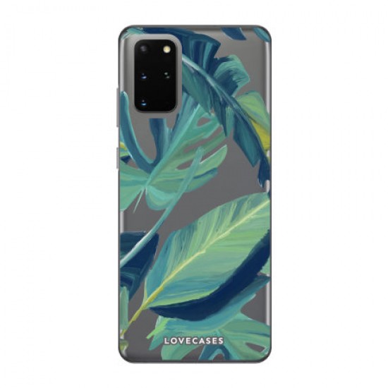 LoveCases S20 Plus Tropical Clear Phone Case LoveCases S20 Plus Tropical Clear Phone Case