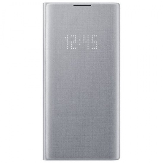 Official Samsung Galaxy Note 10 Plus LED View Cover Case Silver