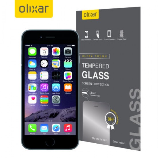 Olixar iPhone 6 Tempered Glass Screen Protector