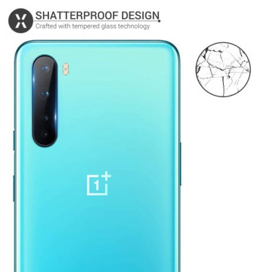 Olixar OnePlus Nord Tempered Glass Camera Protector - Twin Pack