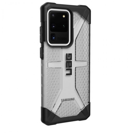 UAG Plasma Samsung Galaxy S20 Ultra Protective Case- Ice