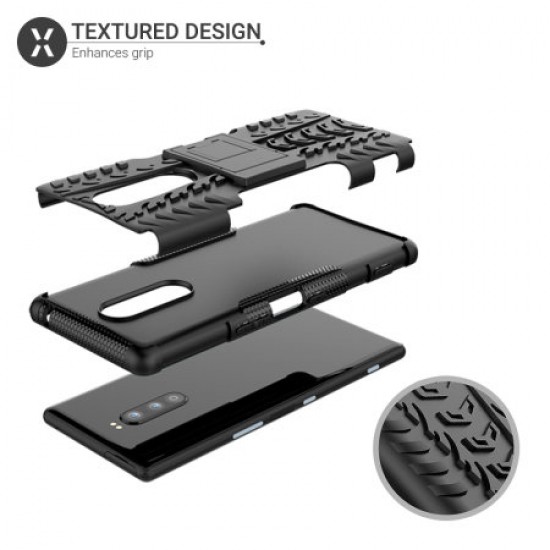Olixar ArmourDillo Sony Xperia 1 Protective Case - Black