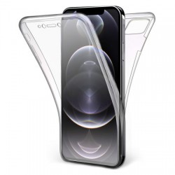 Olixar FlexiCover Full Body iPhone 12 Pro Gel Case - Clear
