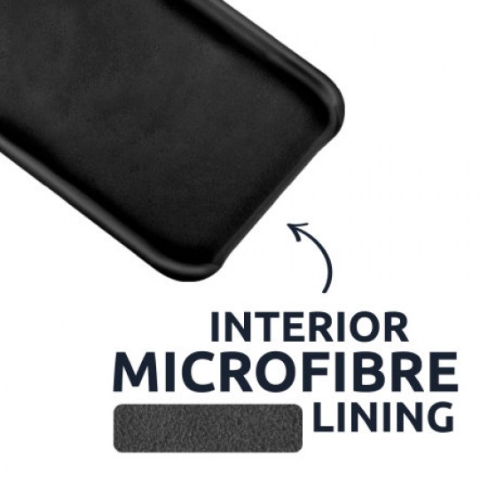 Olixar Soft Silicone iPhone 12 mini Case - Black
