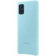 Official Samsung Galaxy A71 Silicone Cover Case - Blue