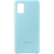 Official Samsung Galaxy A71 Silicone Cover Case - Blue