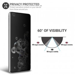 Olixar Samsung S20 Ultra Privacy TPU Film Screen Protector 2-in-1 Pack