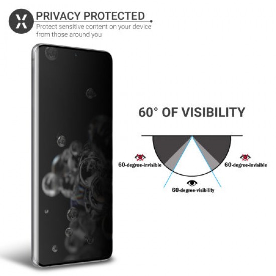 Olixar Samsung S20 Ultra Privacy TPU Film Screen Protector 2-in-1 Pack Olixar Samsung S20 Ultra Privacy TPU Film Screen Protector 2-in-1 Pack