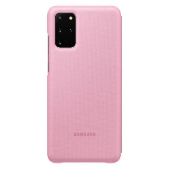 Official Samsung Galaxy S20 Plus LED View Cover Case - Pink