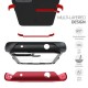 Ghostek Atomic Slim 3 Google Pixel 5 Case - Red Aluminum