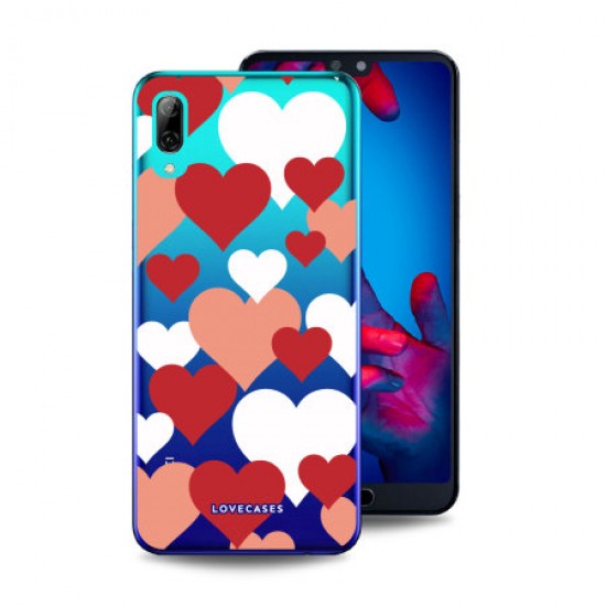 LoveCases Huawei P Smart 2019 Love Heart Clear Phone Case LoveCases Huawei P Smart 2019 Love Heart Clear Phone Case