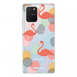 LoveCases Samsung Galaxy S10 Lite Gel Case - Flamingo