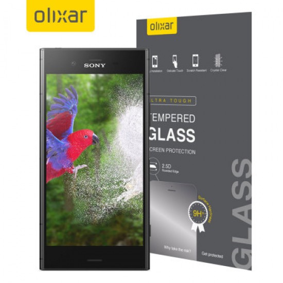 Olixar Sony Xperia XZ1 Tempered Glass Screen Protector