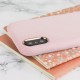 LoveCases Pretty in Pastel iPhone X Denim Design Case - Pink
