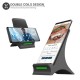 Olixar 10W Wireless Slim Charging Stand With Cooling Fan - Black