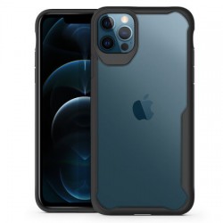 Olixar NovaShield iPhone 12 Pro Max Bumper Case - Black