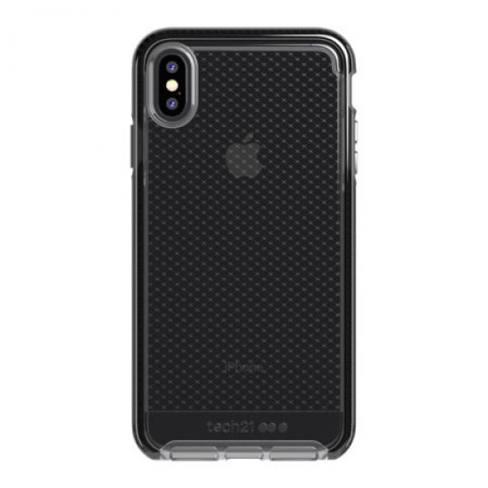 Tech21 Evo Check iPhone XS Max Case - Smokey / Black