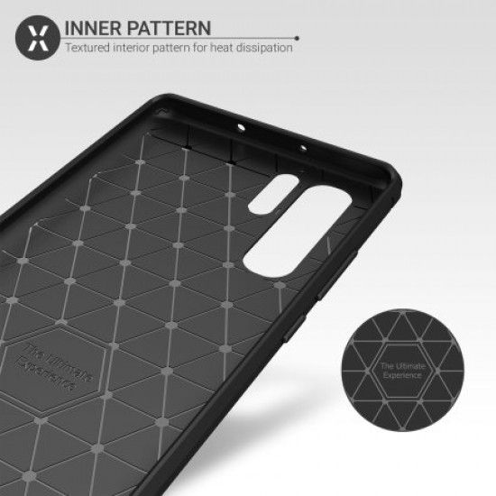 Olixar Sentinel Huawei P30 Pro Case and Glass Screen Protector - Black