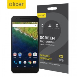 Olixar Nexus 6P Screen Protector 2-in-1 Pack