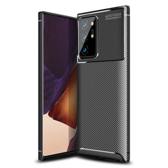 Olixar Carbon Fibre Samsung Galaxy Note 20 Ultra Case - Black