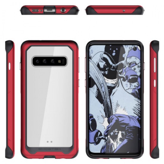 Ghostek Atomic Slim 2 Samsung Galaxy S10 Case - Red