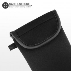 Olixar Neoprene Samsung Galaxy Note 20 Pouch Case - Black