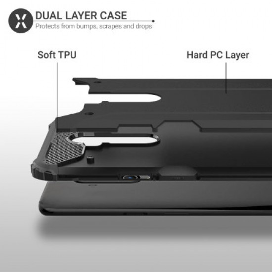 Olixar Delta Armour Oneplus 7T Pro Protective Case - Black