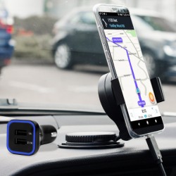 Olixar DriveTime Samsung Galaxy S8 Plus Car Holder & Charger Pack