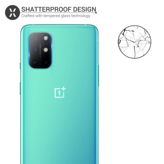 Olixar OnePlus 8T Tempered Glass Camera Protectors - Twin Pack