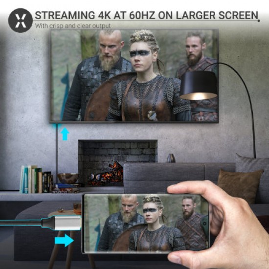 Olixar Samsung Galaxy Note 20 Ultra USB-C To HDMI 4K 60Hz Adapter