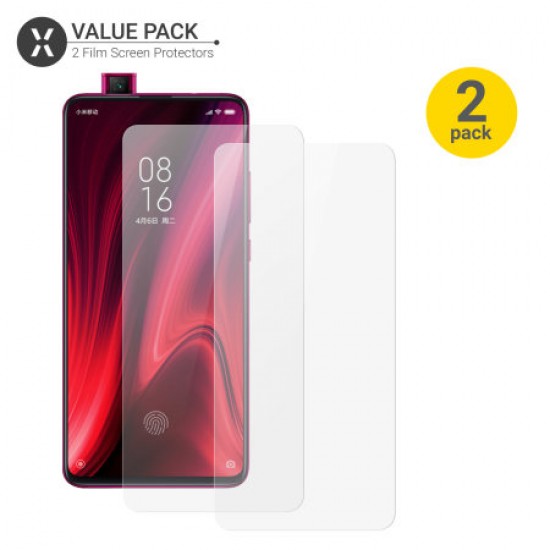 Olixar Xiaomi Redmi K20 Film Screen Protector 2-in-1 Pack