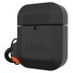 UAG Apple AirPods Silicone Case - Black/Orange