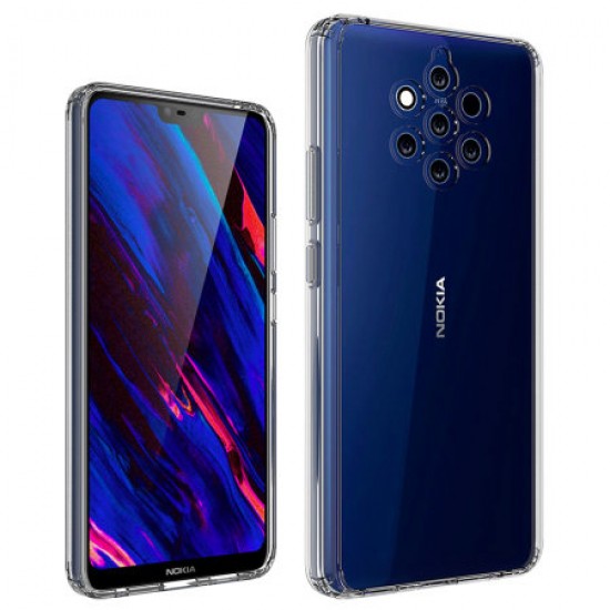 Olixar ExoShield Tough Snap-on Nokia 9 Pureview Case - Crystal Clear