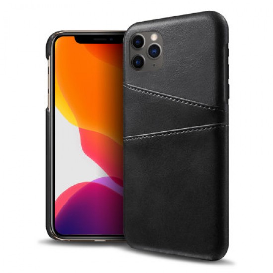 Olixar RFID Blocking iPhone 11 Pro Max Executive Wallet Case - Black